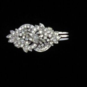 Vintage rhinestone haircomb